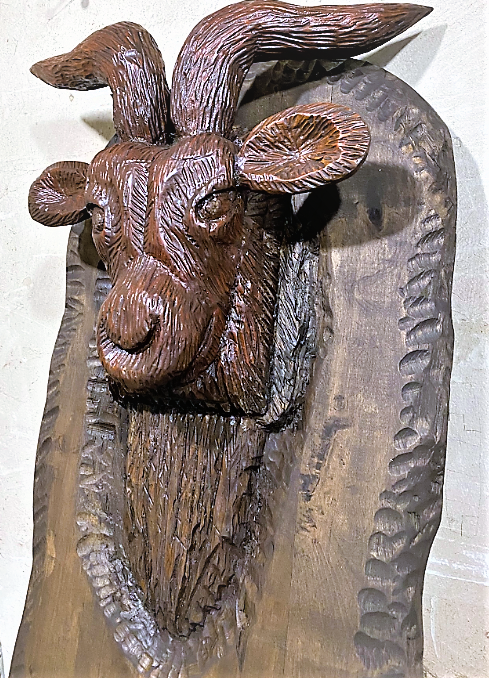 Вішалки з дерева, ручна різьба по дереву (Hand Carved Artwork 57), фото 1