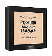 Пудра-хайлайтер для лица Maybelline Face Studio Shimmer Highlighter 003 Rose