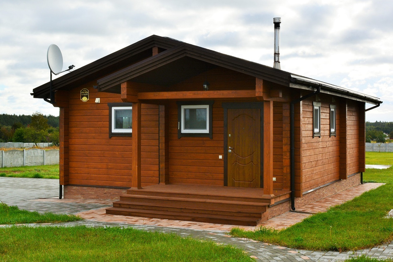 Будинок з клеєного профільованого бруса, фото 1