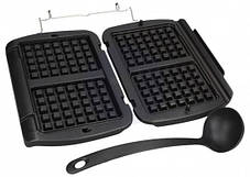 Пластини для бельгійських вафель в електрогриль Tefal Optigrill + (XA723899), фото 4