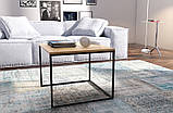 Кавовий Журнальний столик у стилі LOFT (Table - 474), фото 4