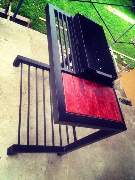 Мангал у стилі LOFT (Pavilion — 02), фото 1