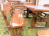 Дизайнерська дерев'яні меблі ручної роботи з масиву натурального дерева під замовлення від виробника, фото 4
