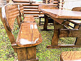 Дизайнерська дерев'яні меблі ручної роботи з масиву натурального дерева під замовлення від виробника, фото 5