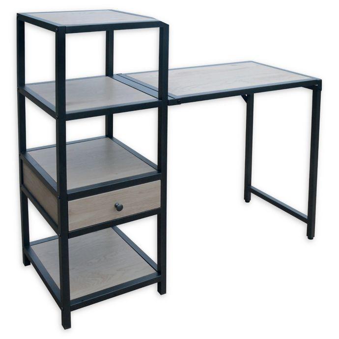 Письмовий офісний стіл в стилі LOFT (Office Table - 158), фото 1