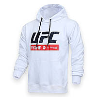 Худи белый UFC "FIGHT" с лого Т-2 WHT XXL(Р) 20-471-201