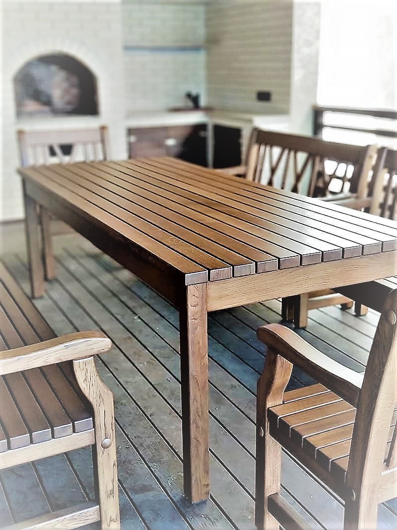 Садовая Мебель Из Массива Ясеня 1500х800 от Производителя для Дачи ...