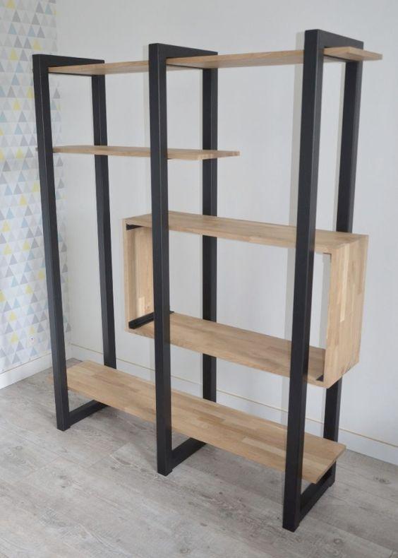 Стелаж для зберігання в стилі LOFT (Rack — 075), фото 1