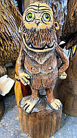 Скульптуры из дерева сказочных персонажей, ручная резьба по дереву (Hand Carved Artwork 14)