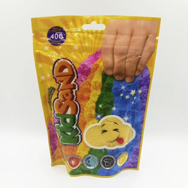 Кінетичний пісок Kidsand 400 гм Danko Toys (KS-03-03) жовтий