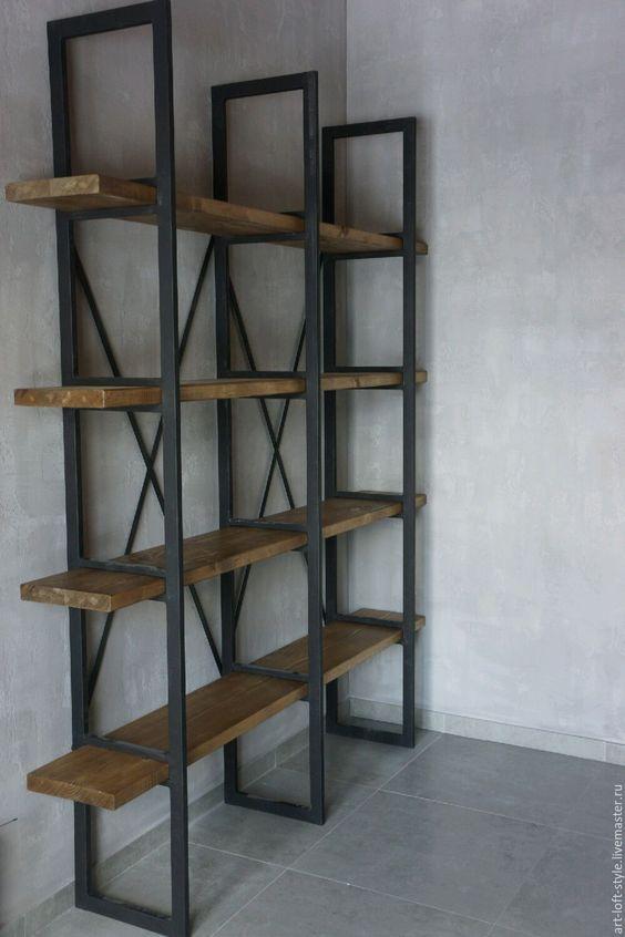 Стелаж для зберігання в стилі LOFT (Rack - 186), фото 1