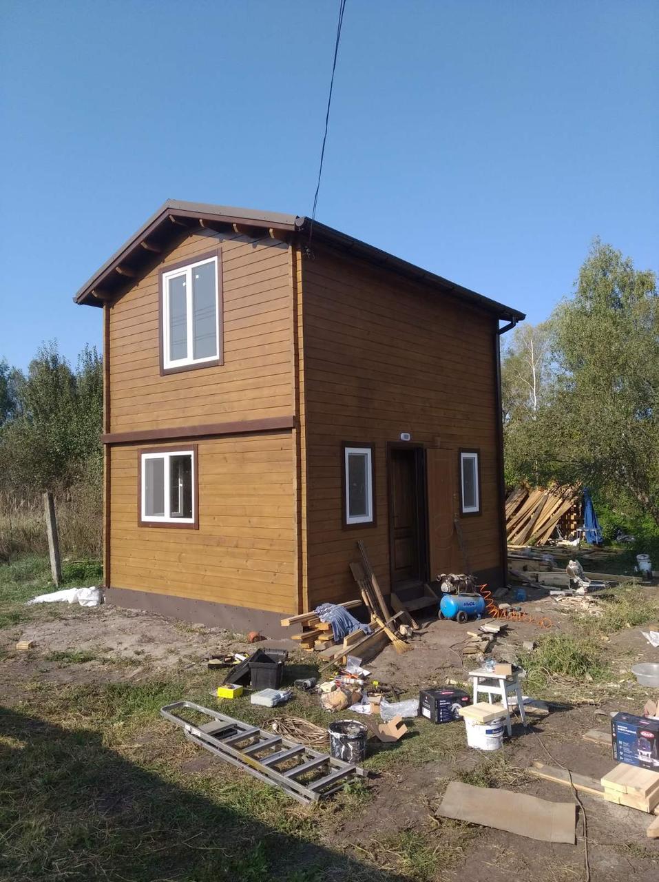 Будинок дерев'яний із профільованого бруса 5.55х4.15 м від виробника Thermowood Production Ukraine
