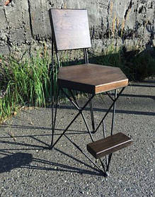 Барний стілець в стилі LOFT (Bar Stool - 08)