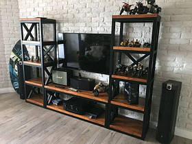 Обідня лавочка в стилі LOFT (Bench - 40)