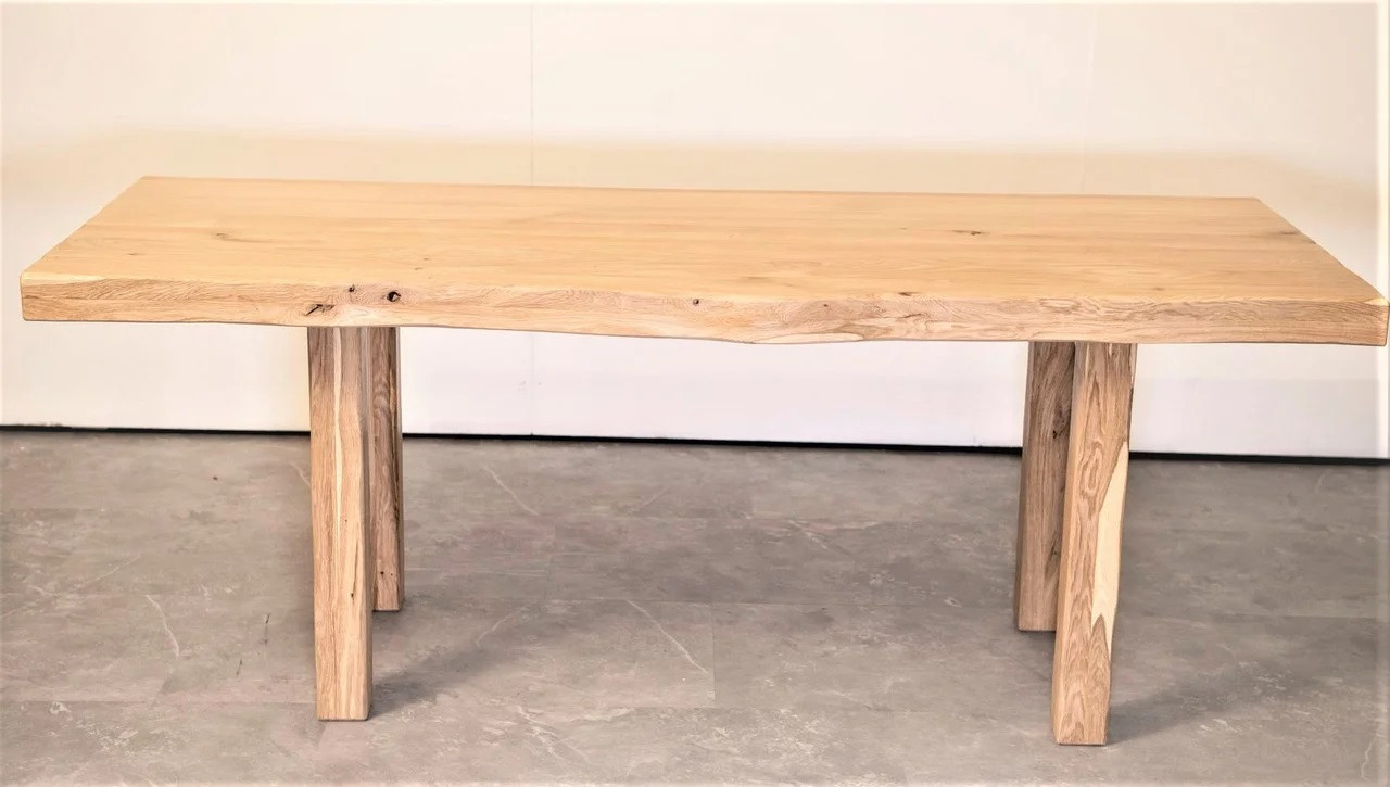 Деревянный стол 2000х900 мм из ясеня для кафе, дачи от производителя. Wood Table 12 - фото 1 - id-p1360789419