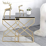 Кавовий журнальний столик у стилі LOFT (Table — 421), фото 2