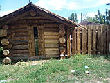 Альтанка з дикого брусу 4,5х5 м., фото 2