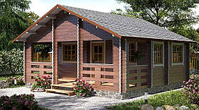 Модульний садовий будиночок 6,0x6,0м Gartenhäuser-17