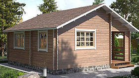 Модульний садовий будиночок 6,0x6,0м Gartenhäuser-18