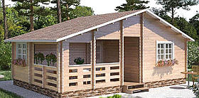 Модульний садовий будиночок 5,5x5,8м Gartenhäuser-24