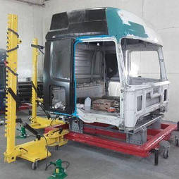Відновлення геометрії кузова вантажного автомобіля