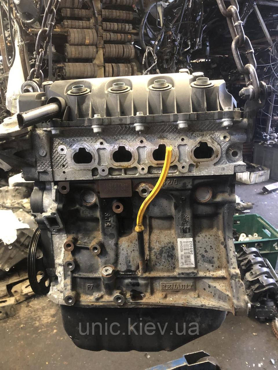 Двигун D4F 732 1.2 16V 100012449R Рено Логан, Сандеро б/в