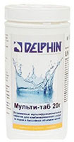 Delphin Мульти-таб таблетки 4 в 1 (20 гр) банка 1 кг