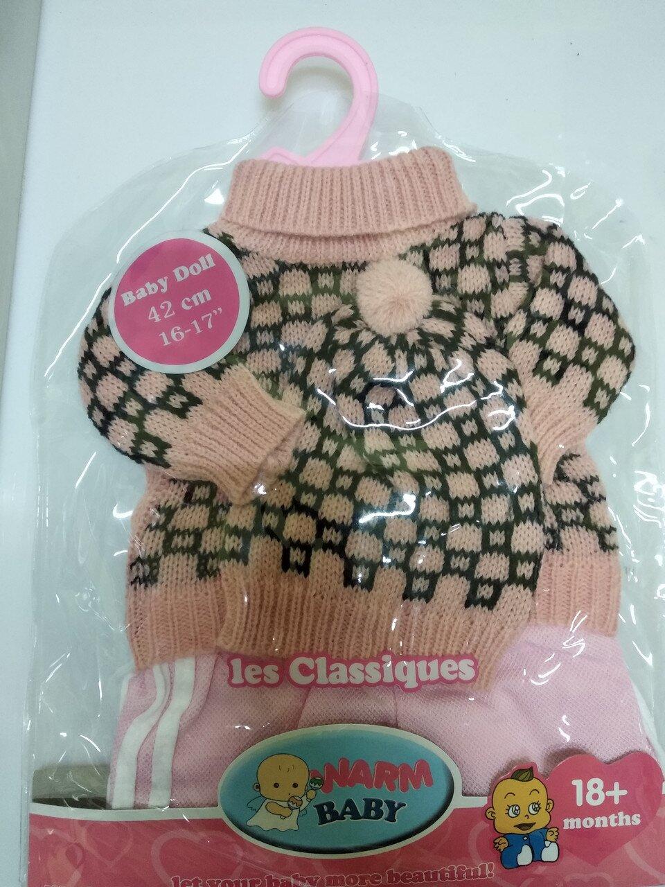 Зимовий одяг для ляльки Baby Doll 42см warm baby