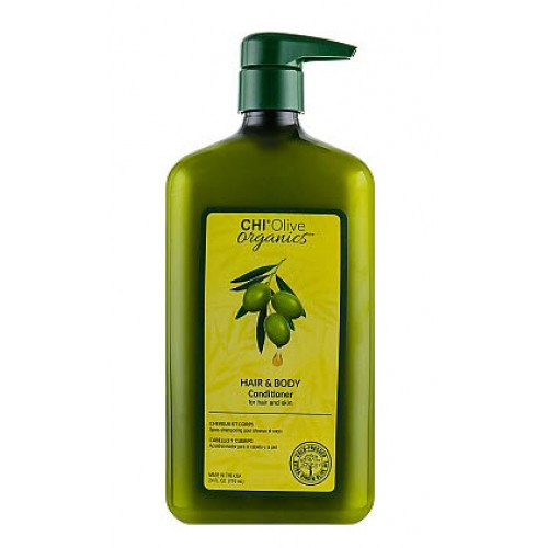 Кондиціонер для волосся і тіла з оливою CHI Olive Organics Hair And Body Conditioner, 710 мл
