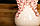 Ваза керамічна "Пена" рожева h = 28 см, ручне ліплення, фото 7
