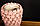 Ваза керамічна "Пена" рожева h = 28 см, ручне ліплення, фото 8