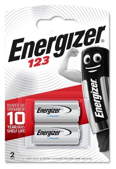 Батарейки литиевые 123 Lithium Energizer