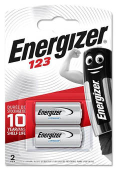 Батарейки літієві 123 Lithium Energizer