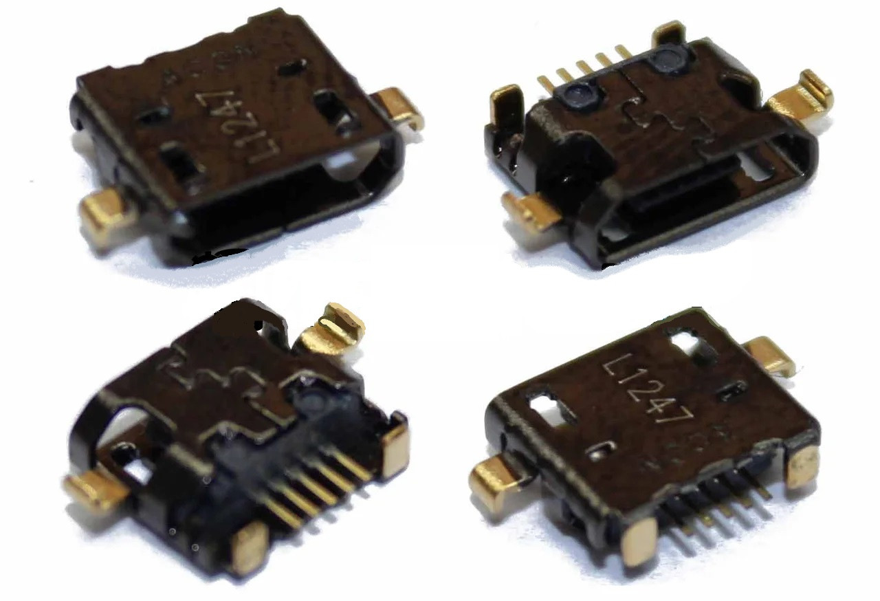 Конектор зарядки 300 HTC Desire | 500 Desire | 5 pin microUSB, фото 1