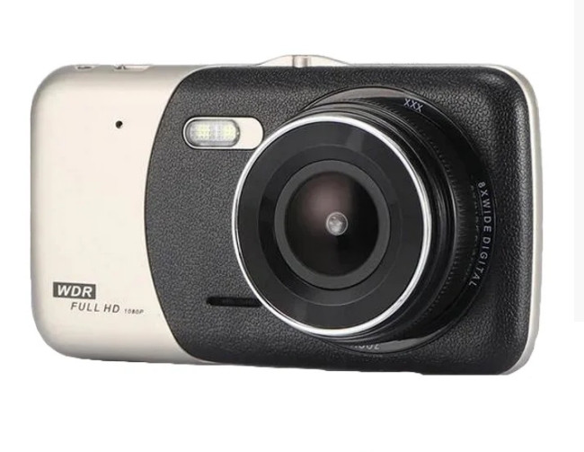 Автомобільний відеореєстратор DVR T652 4" Full HD 1080p з камерою заднього виду