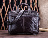 Чоловіча шкіряна сумка для ноутбука Leather Collection (9945), фото 2