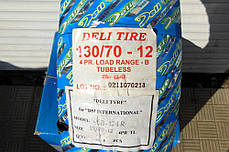 Покришка 130/70-12 DELI Tire SB-124, фото 4