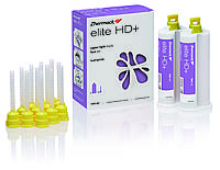 ELITE HD+ SUPER LIGHT, 2 картріджа по 50ml, А-силікон (полівінілсілоксан) дуже низької в'язкості, 12 змішуючих