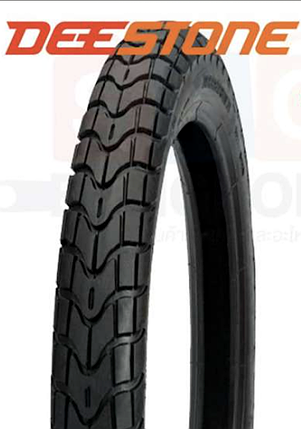 Покришка (шина) відмінної якості, універсальний протектор 2,75-17 (80/90-17) Deestone D-809 TT 🇹🇭, фото 1