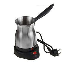 Турка електрична KF-003 кавова турка, побутова техніка метал, фото 2