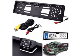 Камера заднього виду в рамці номерного знака з підсвічуванням SmartCar A58