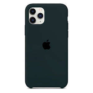 Чохол накладка xCase для iPhone 11 Pro Silicone Case forest green