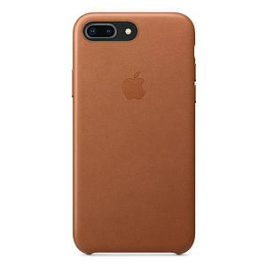 Чехол накладка на iPhone 7 Plus/8 Plus good Leather Case saddle brown