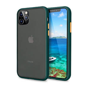 Чохол накладка xCase для iPhone 11 Gingle series Forest green orange