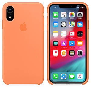Чохол Silicone Case OEM for Apple iPhone XR Papaya