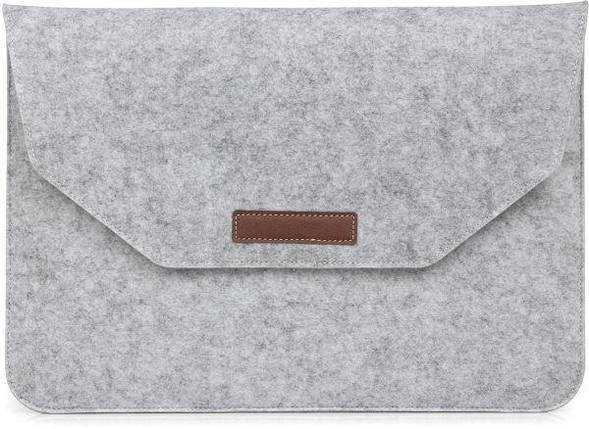 Папка-конверт Felt sleeve bag для MacBook 13.3" gray, фото 1