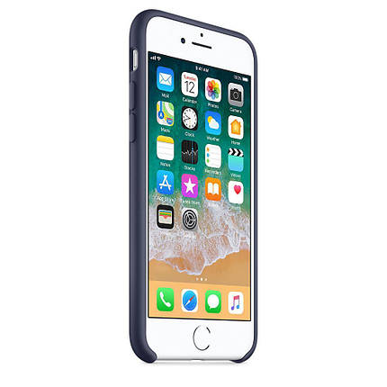 Чохол OEM for Apple iPhone 7/8 Silicone Case Midnight Blue (MMWK2), фото 4