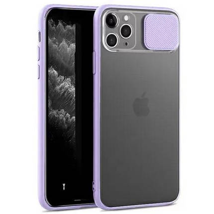 Чохол накладка xCase для iPhone 12 Mini Slide Hide Camera Lilac, фото 1