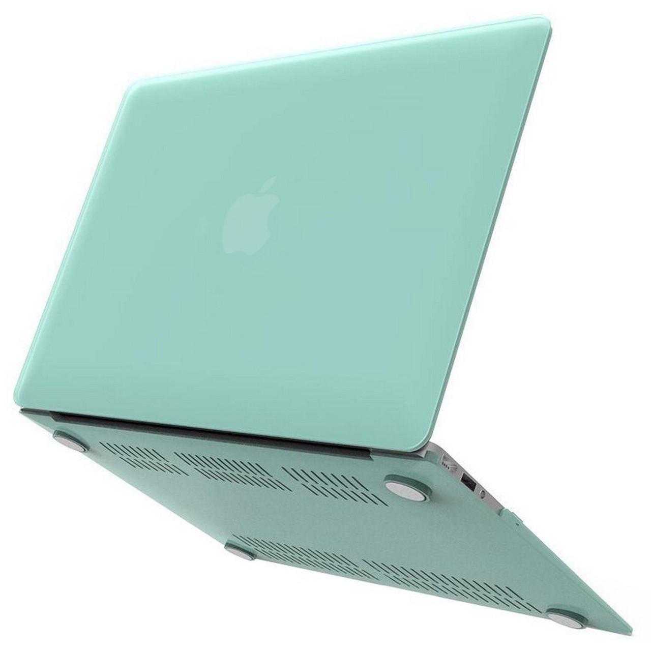 Чохол накладка DDC пластик для MacBook Pro 13" (2016/2017/2018/2019) matte sea blue