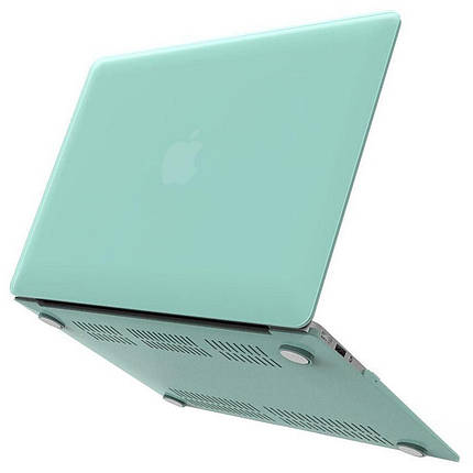 Чохол накладка DDC пластик для MacBook Pro 13" (2016/2017/2018/2019) matte sea blue, фото 1